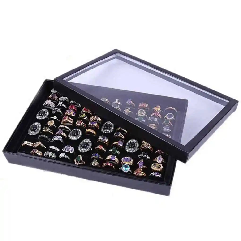 Boîte de rangement pour Bagues, 100 fentes - WING RING